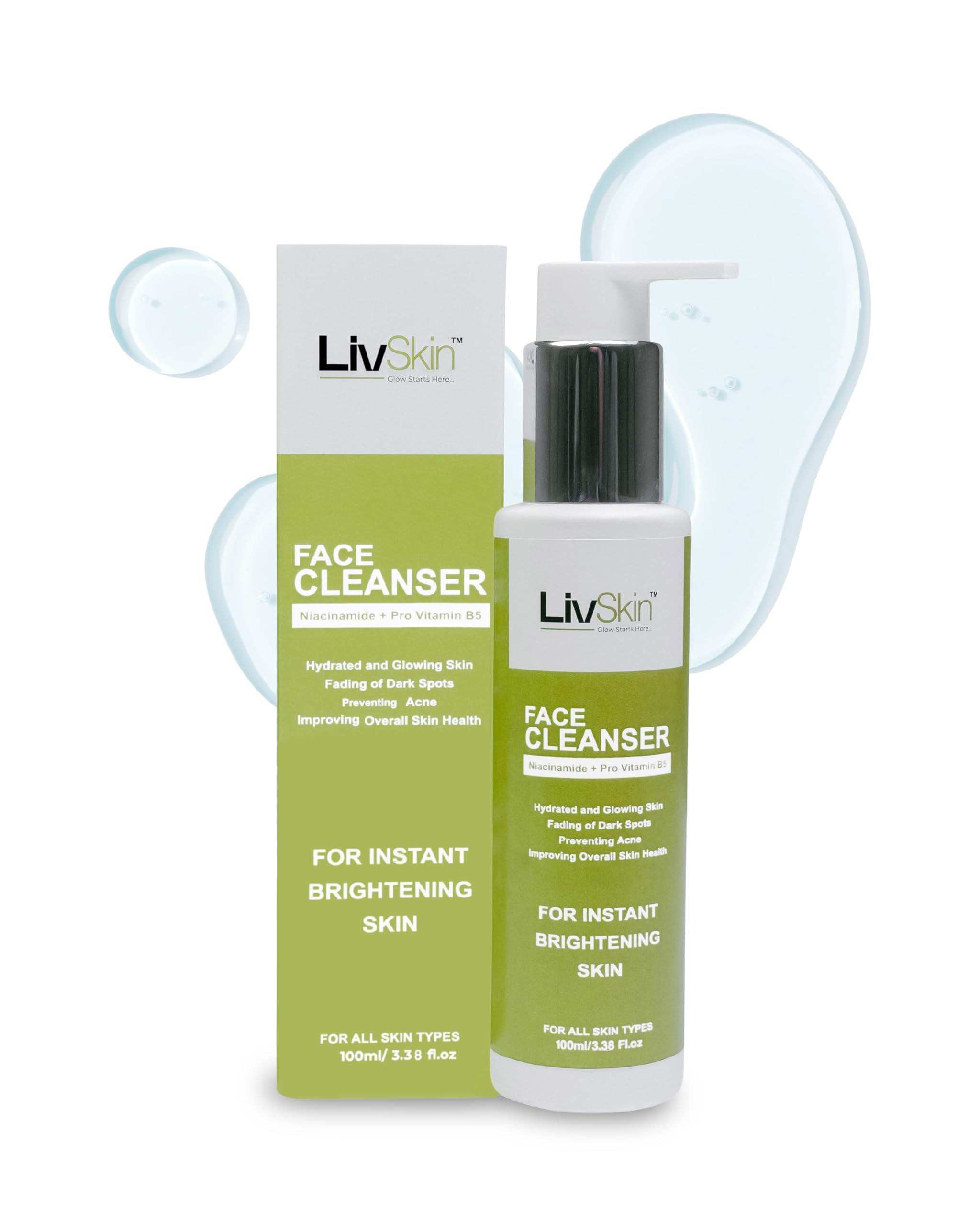 Face Cleanser bottle and box